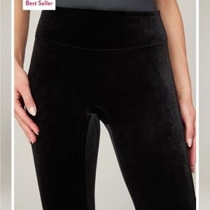 Spanx velvet leggings